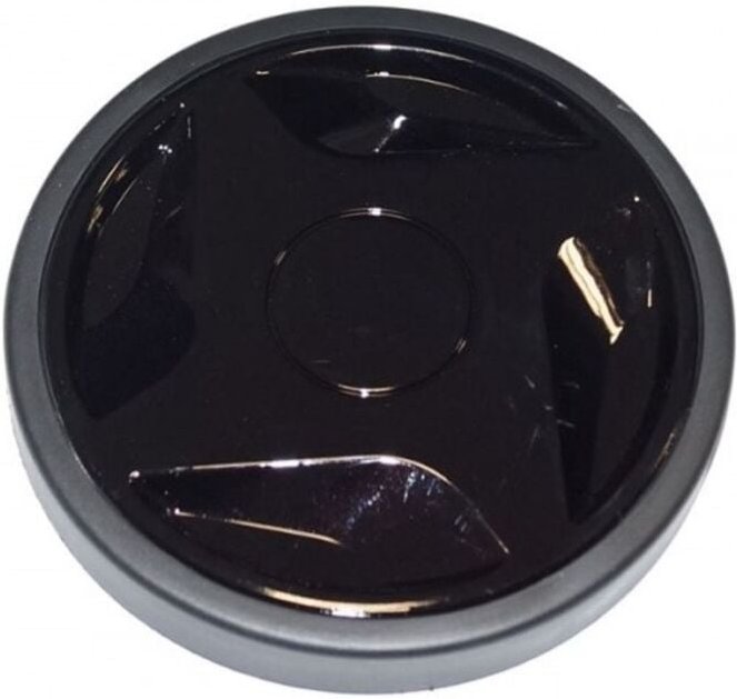 Ersatzteil - Rad + Zierkappe schwarz - Rowenta moulinex