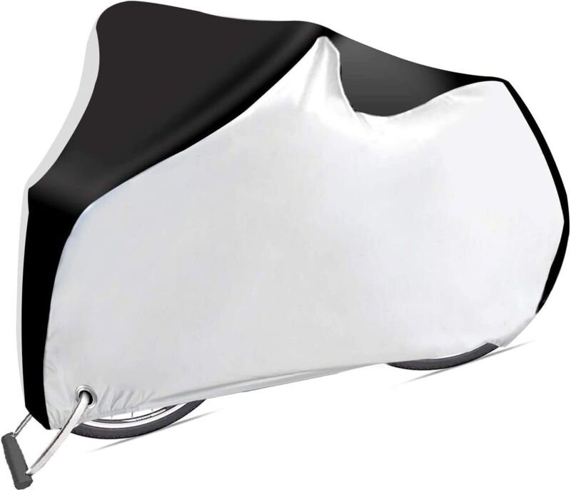 Fahrradabdeckung, wasserdichte und staubdichte Aufbewahrung, Sonnen- und UV-Schutzabdeckung, geeignet für Mountainbikes ...