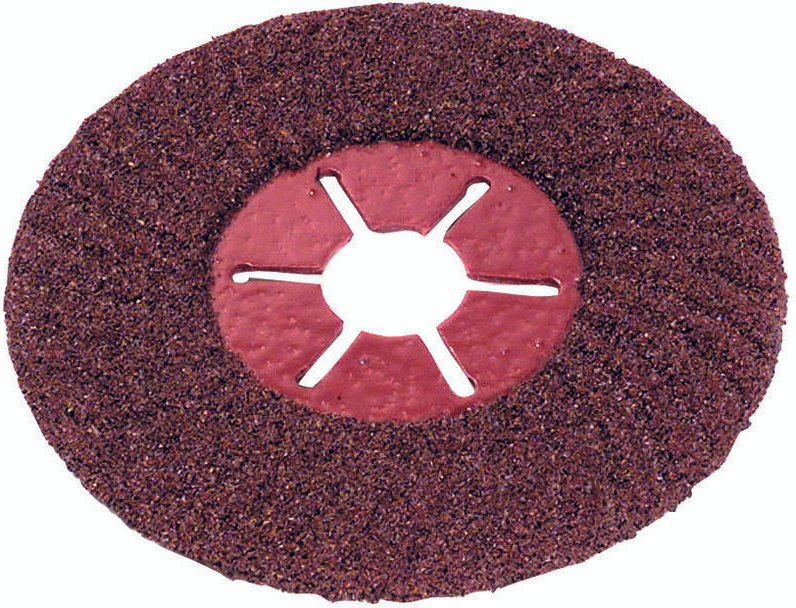 Tivoly - Halbstarre Scheibe • Ø125 mm • Korundkorn: 36 • Zum Schleifen auf Beton • Zum Schleifen auf verschiedenen Stein...