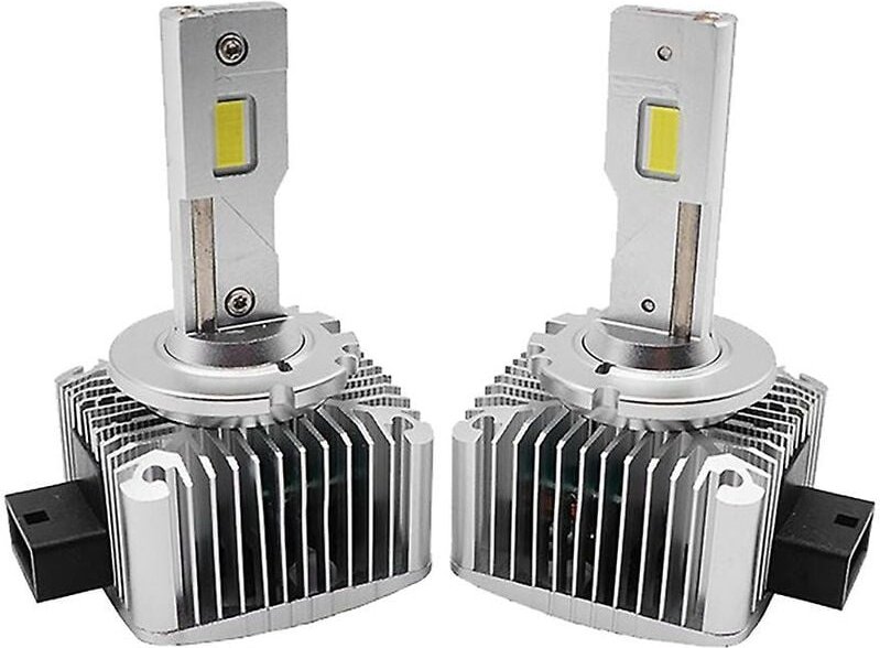 Woosien - D1s LED-Scheinwerfer versteckt D1s/r Autolampe led 8000lm csp Chip 6000k Weiß 90w Einfache Installation Stecke...