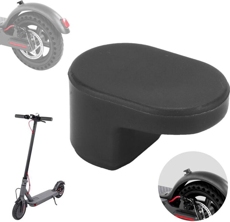 Ej.life - Elektroroller Kotflügel Hinten Hakenabdeckung Roller Schutzblech Stecker Ersatzteile für M365/Pro/Pro2 Roller(...