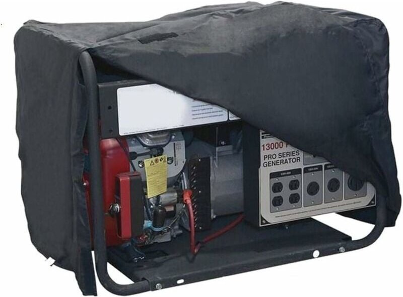 Thumbnail - Wasserdichte Schutzhülle für Möbel und Generator, Schutzplane aus 210D Polyester Oxford für Generatoren und Energie (78 ...