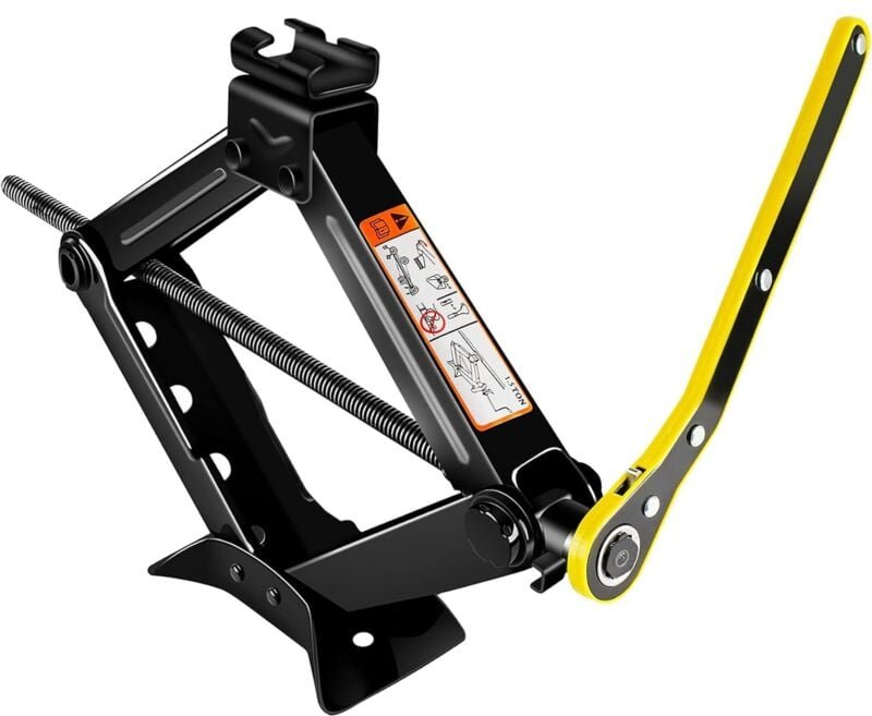 Diamond Jack, 1,5-Tonnen-Wagenheber, Scherenwagenheber, Wagenheber für SUVs und MPVs, max. 1500 kg, arbeitssparendes Des...