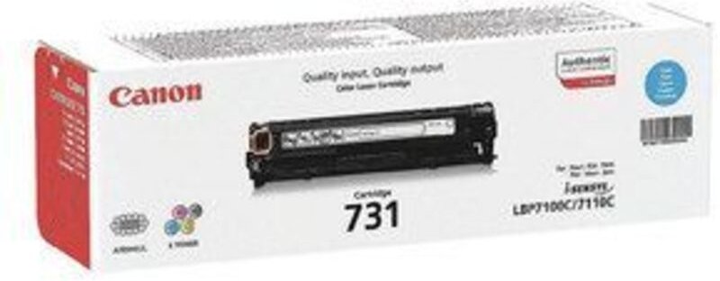 Toner Originalzubehör 731C ca. 1.500 Seiten cyan