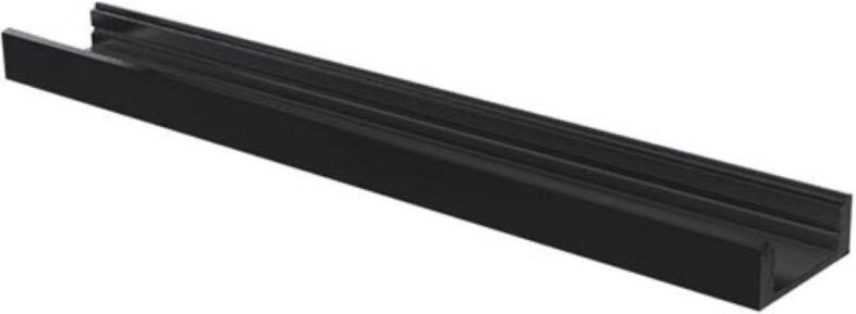 Ledson - slimline 7 mm - aluminiumprofil für led-streifen - schwarz - 2 m