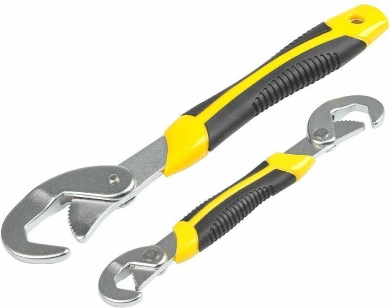 2-teiliger Universal-Kombinationsschlüsselsatz, verstellbarer Schraubenschlüssel, Multifunktionswerkzeugsatz, automatisc...