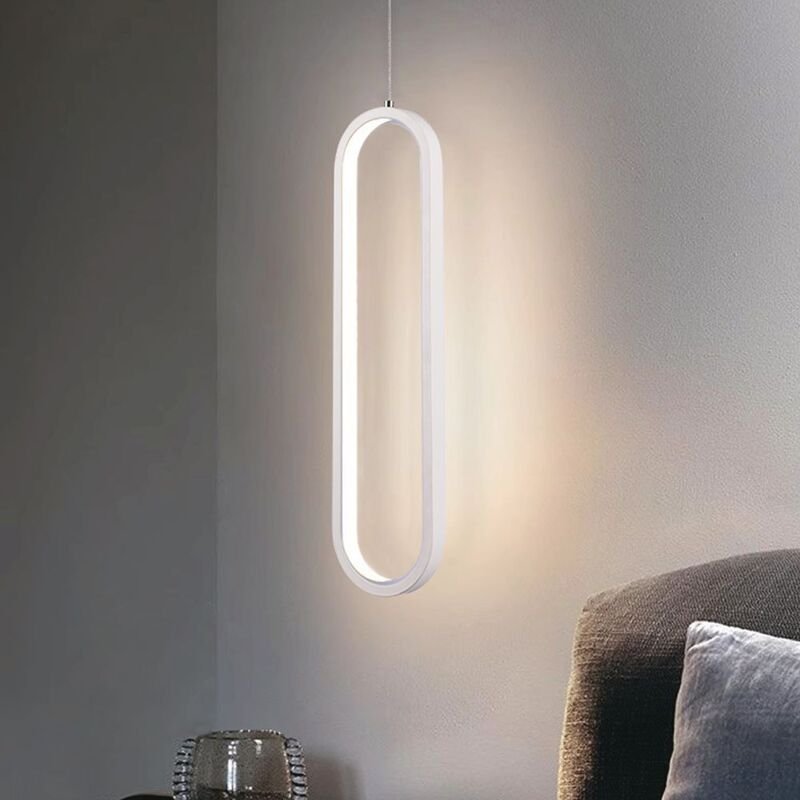 Designer-Deckenleuchten - Designer-Hängelampen - IP20 - Weißes Gehäuse - 13 Watt - 1500 Lumen - 3000K