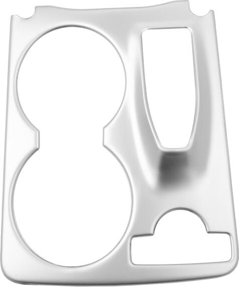 Tlily - Auto Silber Edelstahl Konsole Wasser Cup Halter Rahmen Abdeckung Trim für X204 2008-2015