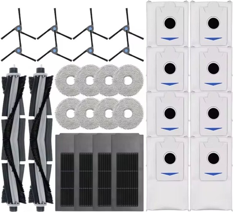 Für X2 omni Roller Wichtigsten Seite Pinsel Filter Mopp Tuch