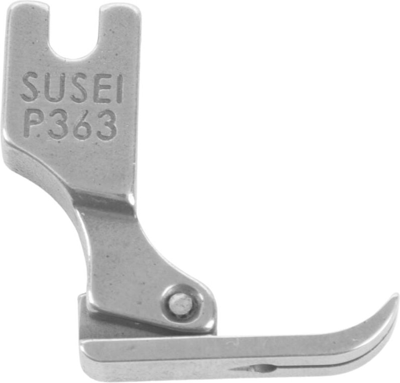 Einfacher Stahl Naehmaschine Naehfuss Schmale Reissverschluss fuer Industrie-Naehmaschine Anbauteil Zubehoer