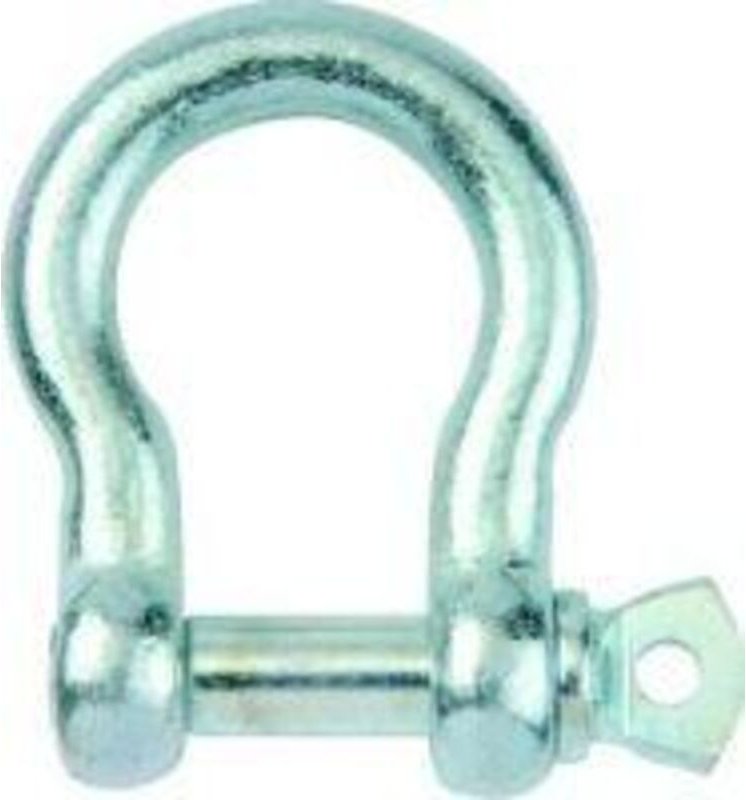 Posamo - Schäkel geschweift galZn 10,0mm-3/8'