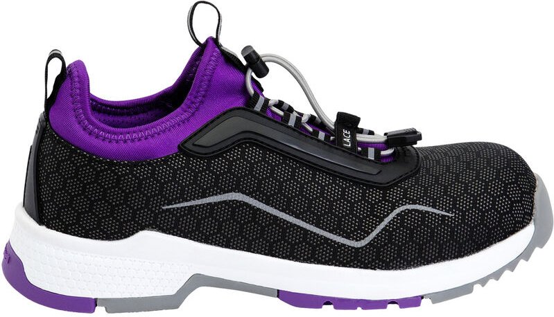 Honeywell - Stretch 6551616-37/7 esd Sicherheitsschuh S3 Schuhgröße (eu): 37 Schwarz, Weiß, Lila 1 Paa