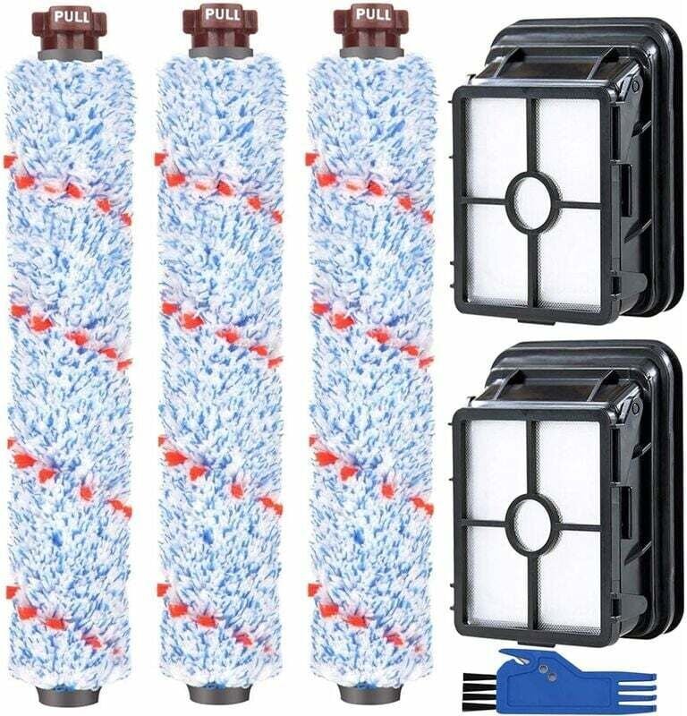 Kit de filtro de rodillo de cepillo de repuesto Bissell Crosswave Series 17132 y 2225N Accesorios de limpieza Bissell Cr...