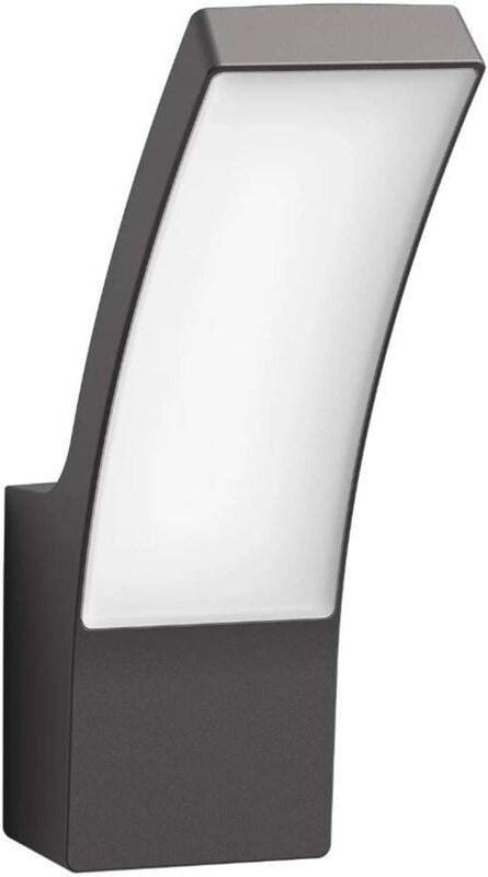 Philips - myGarden - LED-Wandleuchte für den Außenbereich 24x8 cm, 4000 k, 12 w, Anthrazit 929003188401
