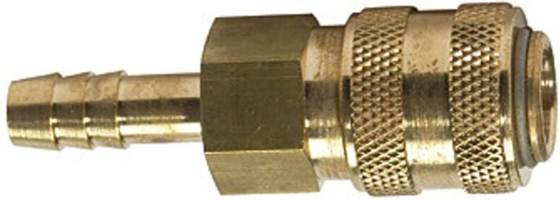 Thumbnail - Holthaus Medical - Riegler Schnellverschlusskuppl. nw 5 »connect line«, ms blank, Tülle lw 6