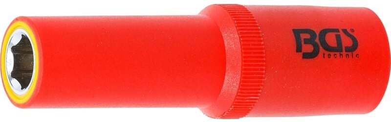 Bgs Technic - VDE-Steckschlüssel-Einsatz Sechskant Antrieb Innenvierkant 12,5 mm (1/2') sw 11 mm