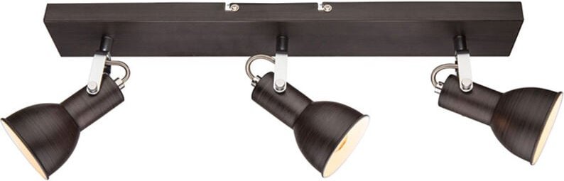 Globo Lighting - Decken Lampe Leuchte Metall Braun Gold Spots Beweglich Wohn Ess Schlaf Zimmer