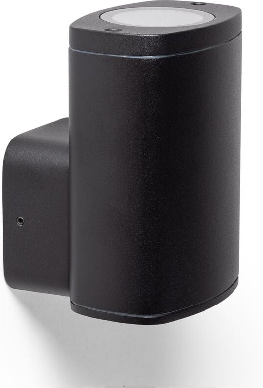 Ledkia - Wandleuchte Außen Welldy Schwarz