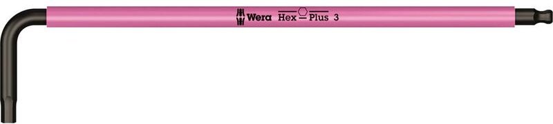 Thumbnail - Winkelschraubendreher Multicolor mit Kugelkopf 3mm Wera