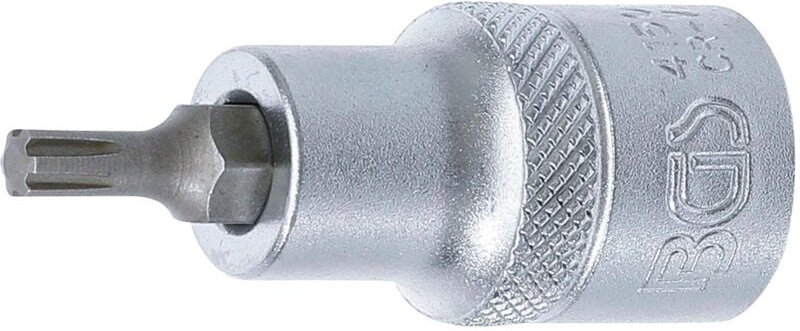 Bgs Technic - Bit-Einsatz Antrieb Innenvierkant 12,5 mm (1/2') Keil-Profil (für ribe) M5