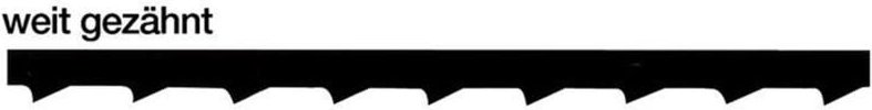 Josef Haunstetter - Laubsägeblatt Blitz Länge 13 cm Nr. 7 (grob) weitgezahnt für Holz und Kunststoff