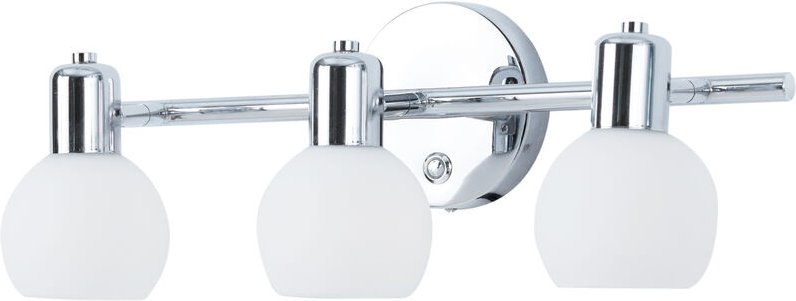 Teamson Home Dimmbare 3-Wege-Wandleuchten mit Berührungssensor, Verstellbare Wandleuchte, Strahler, Beleuchtungskörper f...