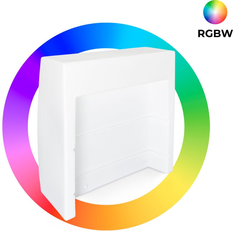 Rgbw led Beleuchtete gerade Bartheke - 64W - Wiederaufladbar