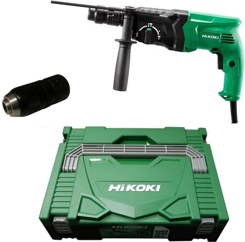 Bohrhammer Meißelhammer sds Plus 730W Wechselfutter DH24PMHW1Z - Hikoki