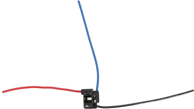 ZJchao Kabelbaumstecker, Lampenfassungsadapter, 12,5 cm PVC-Kabellampenreparaturstecker für 12V/24V und LKW-Beleuchtung.