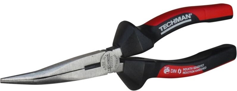 200 mm abgewinkelte Telefonzange TECHMAN