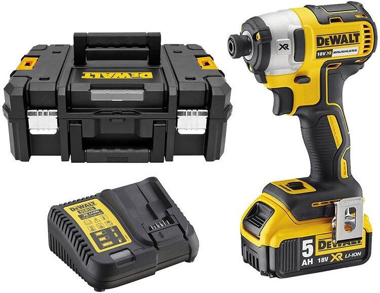 Schlagschrauber 18V XR 205 Nm (1x5,0 Ah) in TSTAK - DEWALT DCF887P1