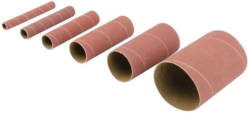 6 x Schleifhülsen 115mm Set K240 13-76mm TSS240G