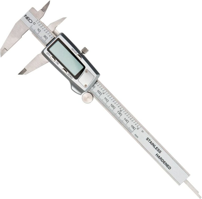 Digital-Messschieber 150mm Edelstahl 25 Jahre Garantie