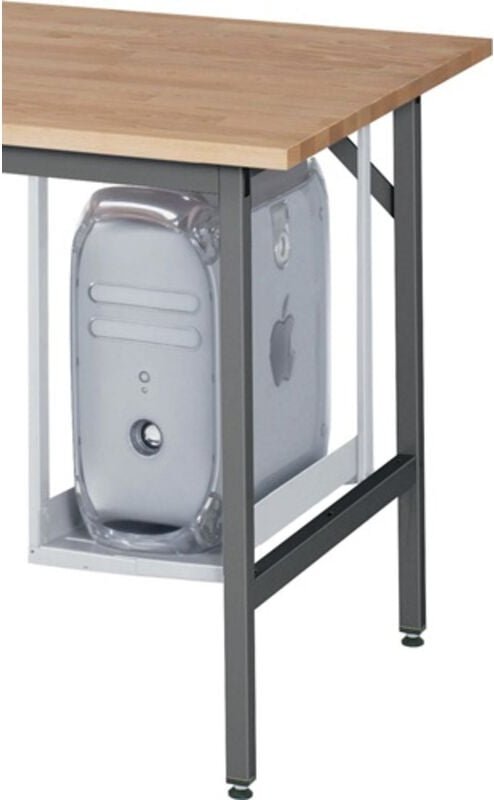 PC-Halter H500xB150-230mm lichtg Stahlbl - 09-CPU-51356.12 - RAU