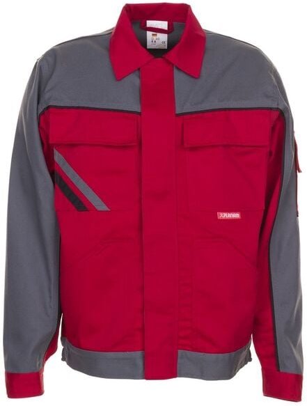 Thumbnail - Bundjacke highline 2316 rot/schiefer/schwarz Gr.52 - Planam