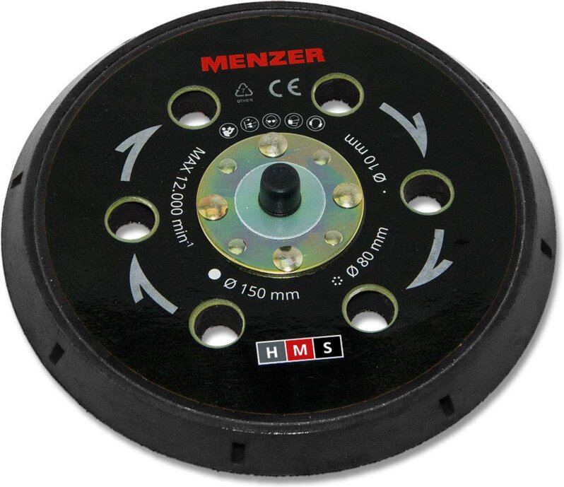 Multi-Loch-Schleifteller 150 mm Soft für den ets 150 5.0 und 2.5 - Menzer