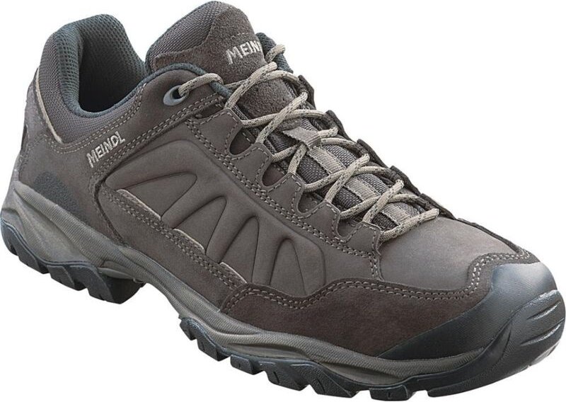 Freizeitschuh Nebraska Gr.45 mahagoni Nubukleder/Velourleder Meindl