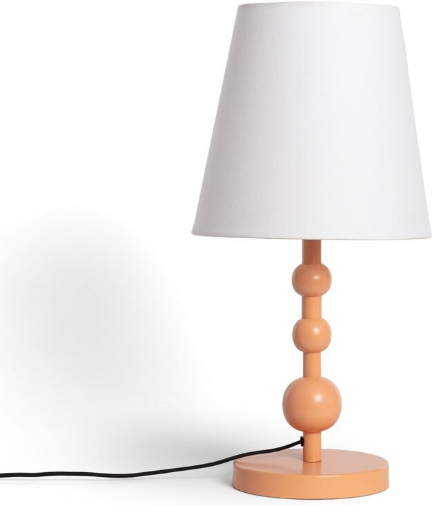 Efectoled - led Tischlampe aus Metall Nunda Pfirsich