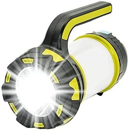 Wiederaufladbare Campingleuchte, 6 Beleuchtungsmodi, IPX4 wasserdicht, perfekt für Hurrikane, Notfälle, Stromausfälle, U...