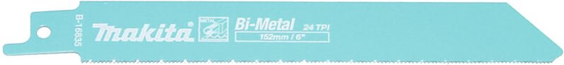 B-16835 152mm Säbelsäge für Metall 24TPI 5 Stück - Makita