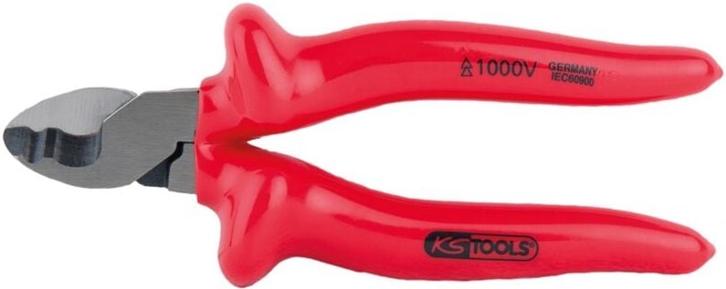 Ks Tools 1000V Einhand-Kabelschere, 165 mm