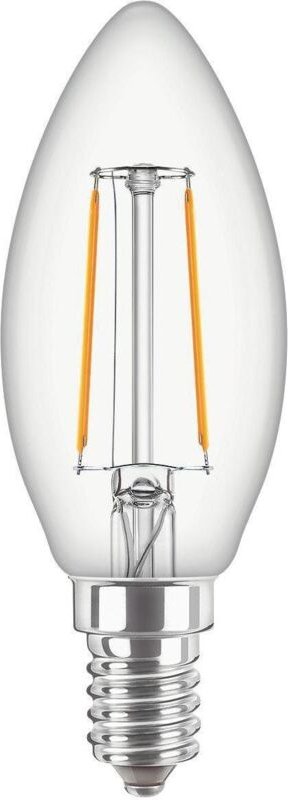 LED-Glühbirne Filament E14 2W 250lm B35 Philips CandleND 2700K Warmweiß