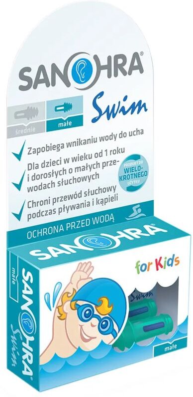Sanohra Schwimm-Ohrstöpsel für Kinder – 1 Paar