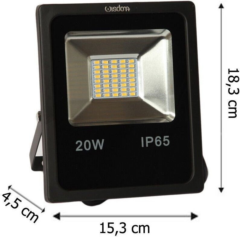 Trade Shop Traesio - Trade Shop - professional led fair 5730 für IP65 wisdom 20W 1700 lumen 120 gradi -