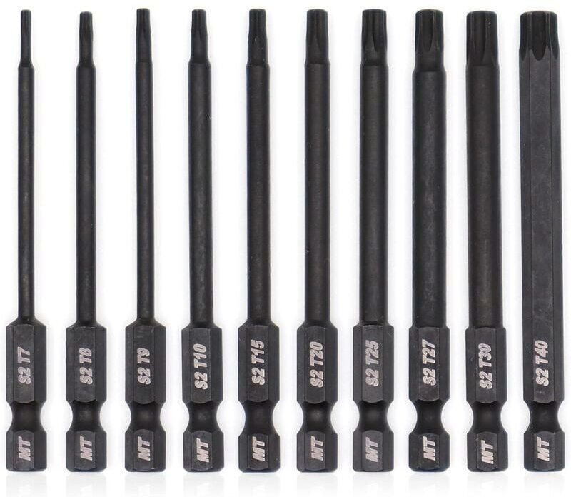 Torx-Bit-Set für Schraubendreher, Bohrer und Schlagschrauber, temperaturbeständig, fortschrittliche Wärmebehandlung, pho...