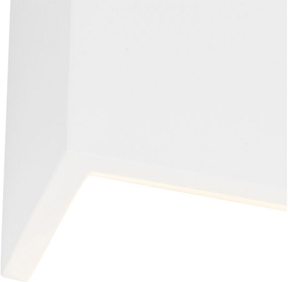 Moderne Wandleuchte weiß rechteckig - Colja Novo