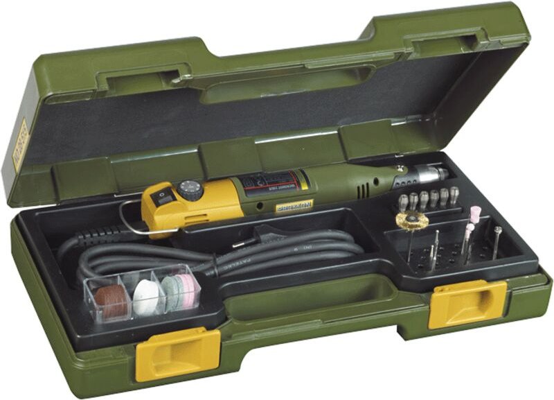 Proxxon 28430 Bohr- und Fräsgerät MICROMOT 230/E Komplettset im Koffer
