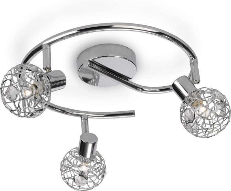 Beleuchtung Decke Lampe de G9, 5 w, Grau, 3 Spotlights - Philips