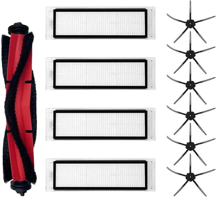 Hauptbürsten-Seitenbürstenfilter-Zubehör-Kit für Xiaomi Roborock Q5 Q5+ Roboter-Staubsauger-Ersatzteil
