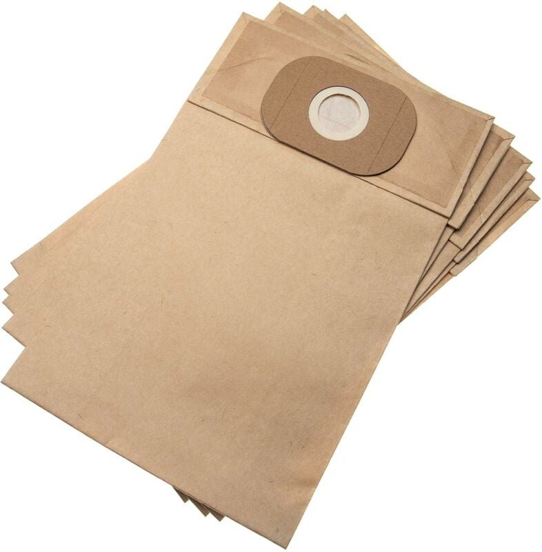 5x Staubsaugerbeutel Ersatz für Kärcher 6.904-216.0, 6.904-216 für Staubsauger - Papier, 30cm x 18,95cm braun - Vhbw